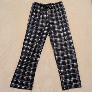 Essentials Sleepwear By Kevin Apparel Men's Plaid Pajama Pants Size Medium Nwt